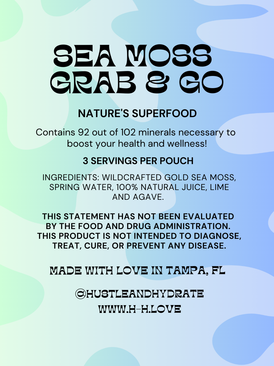 Grab and Go Sea Moss Gel